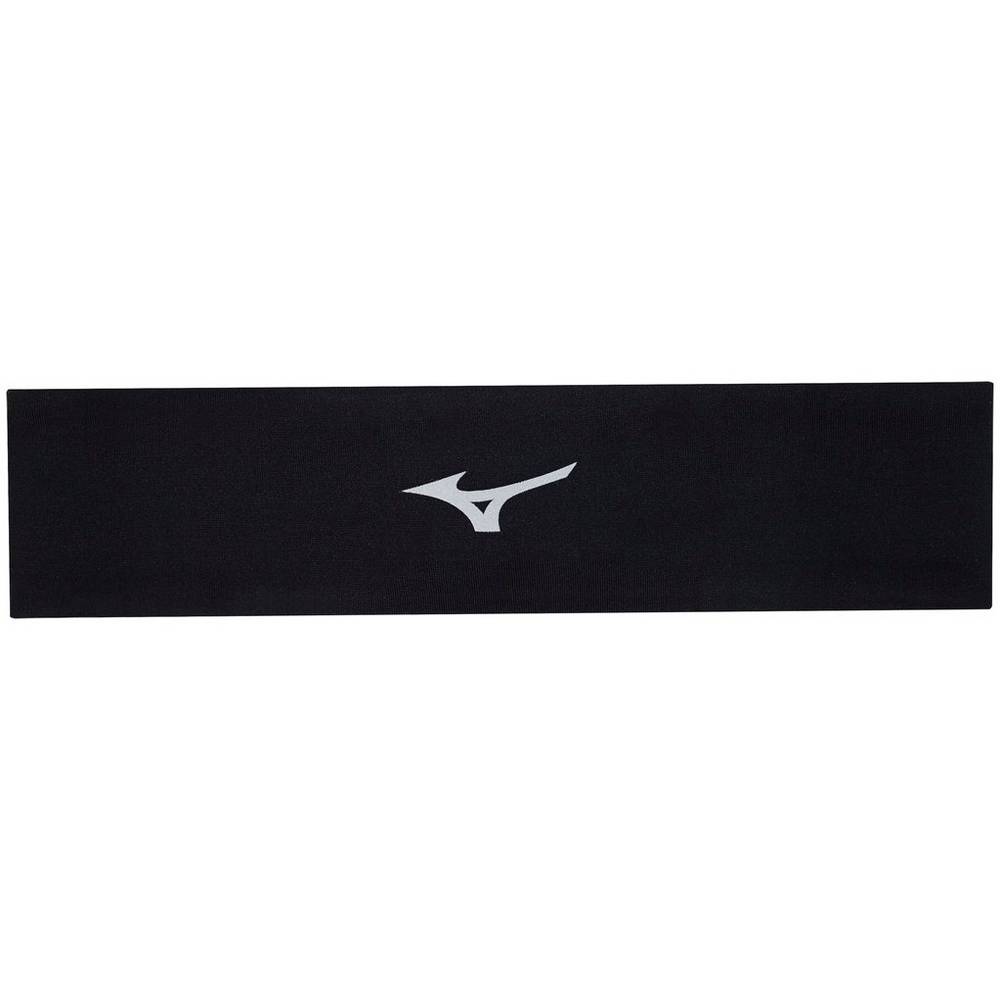 Fascia per capelli Mizuno Pallavolo Elite Uomo - Nere - 27409-LHMA